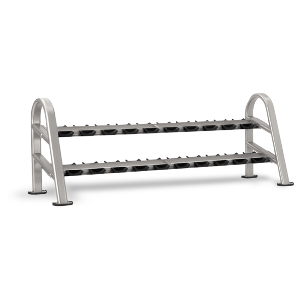 dumbbell rack 10 pair, 2-tier