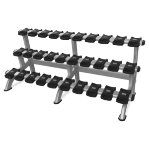 Triple Dumbbell Rack